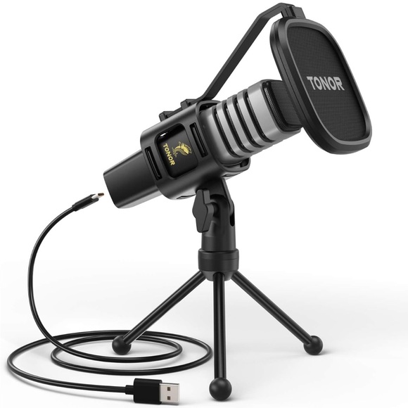 NWT Tonor USB Plug-In Computer Microphone for Mac/PC. - Picture 1 of 10